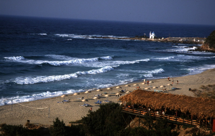 Sandstrand Messakti Beach Ikaria
